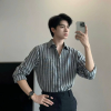 SIXHUMAN - Áo sơ mi dài tay chất vải oxford cao cấp form cân người HM055 - Ảnh 2