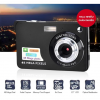 Chụp Siêu Mỏng Nhỏ Gọn Kỹ Thuật Số mini camera v2 Màn Hình Xoay 48mp Chụp Siêu Mỏng mini Kỹ Thuật Số Màn Hình - Ảnh 2