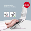Đế làm mát máy tính xách tay bằng hợp kim nhôm Nâng và điều chỉnh Lưu trữ tiện dụng Giá đỡ máy tính bảng di động - Ảnh 2