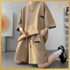 Bộ Thể Thao Nam Nữ Mùa Hè Logo Cao Su Xịn Xò, Bộ Quần Áo Nam Mùa Hè Chất Xốp Thái Hàng Dày Dặn BO21 - ICON - Ảnh 2