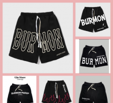 Quần short unisex nam nữ burmon chất da cá cotton cao cấp mặc thoáng mát, quần đùi nam nữ aothun.teenshop