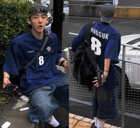 Áo thun nam cotton 100% Xanh đậm bigsize áo mùa hè hip hop style in hình unisex soduu local brand