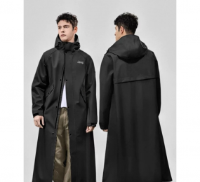 [ Khoá kéo + Nút bấm] Áo mưa măng tô thời trang cho nam nữ đa năng, chống thấm chống gió và cực kì nhẹ nhàng
