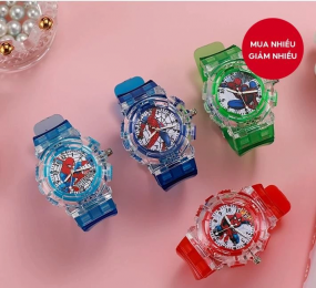 Đồng hồ trẻ em PAW Patrol có đèn LED 2025 Đồng hồ kỹ thuật số mới cho bé trai bé gái Màn hình nhấp nháy đầy màu sắc