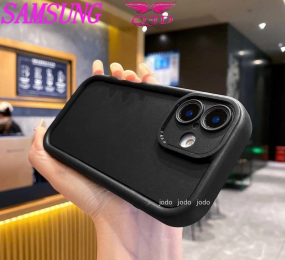 Ốp lưng Samsung màu đen cho A03 A02 A05 A06 A12 A13 A14 A15 A22 A23 A25 A35 A50 A30 A50 A51 M40 A52 A55 S F G M 4G5G