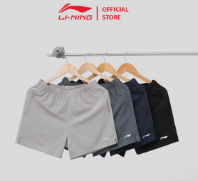 Quần Thể Thao Nam LiNing 5 Inch, Quần Đùi Nam Siêu Nhẹ Cho Tập Gym, Chạy Bộ Short Co Giãn Dễ Vận Động - 5inch