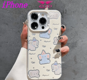 Ốp lưng iPhone voi con cho 16 15 14 13 12 11 Pro Pro Max 6 6S 7 8 Plus X XS XR XS Max SE 2020 2022 Ốp lưng TPU mềm