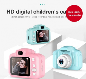Camera X2 HD Trẻ Em Học Sinh Mini Di Động Máy Ảnh Kỹ Thuật Số Lễ Hội Quà Tặng Ghi Video