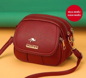 Túi Đeo Vai Nữ Đen Thời Trang Hàn Quốc Túi Đeo Ngang Da Túi Đeo Cho Nữ Sale-50