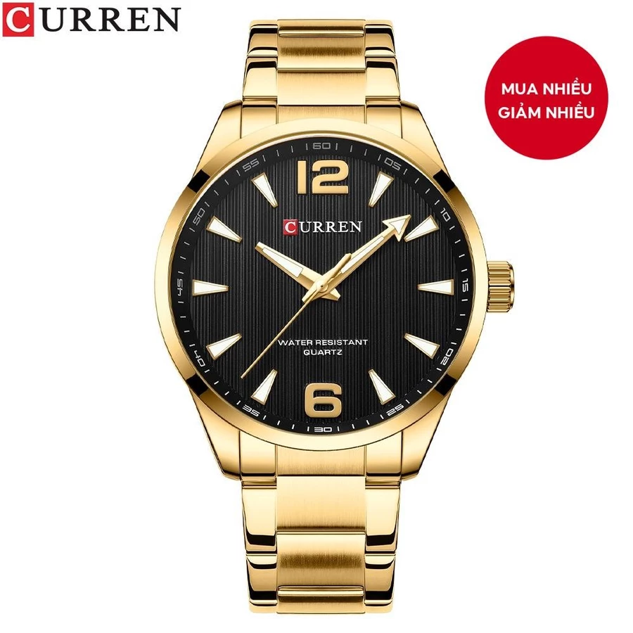 CURREN Bộ 83 Phụ Kiện Dây Đeo Tay Bằng Thép Không Gỉ Cho Nam 843 - Ảnh 2