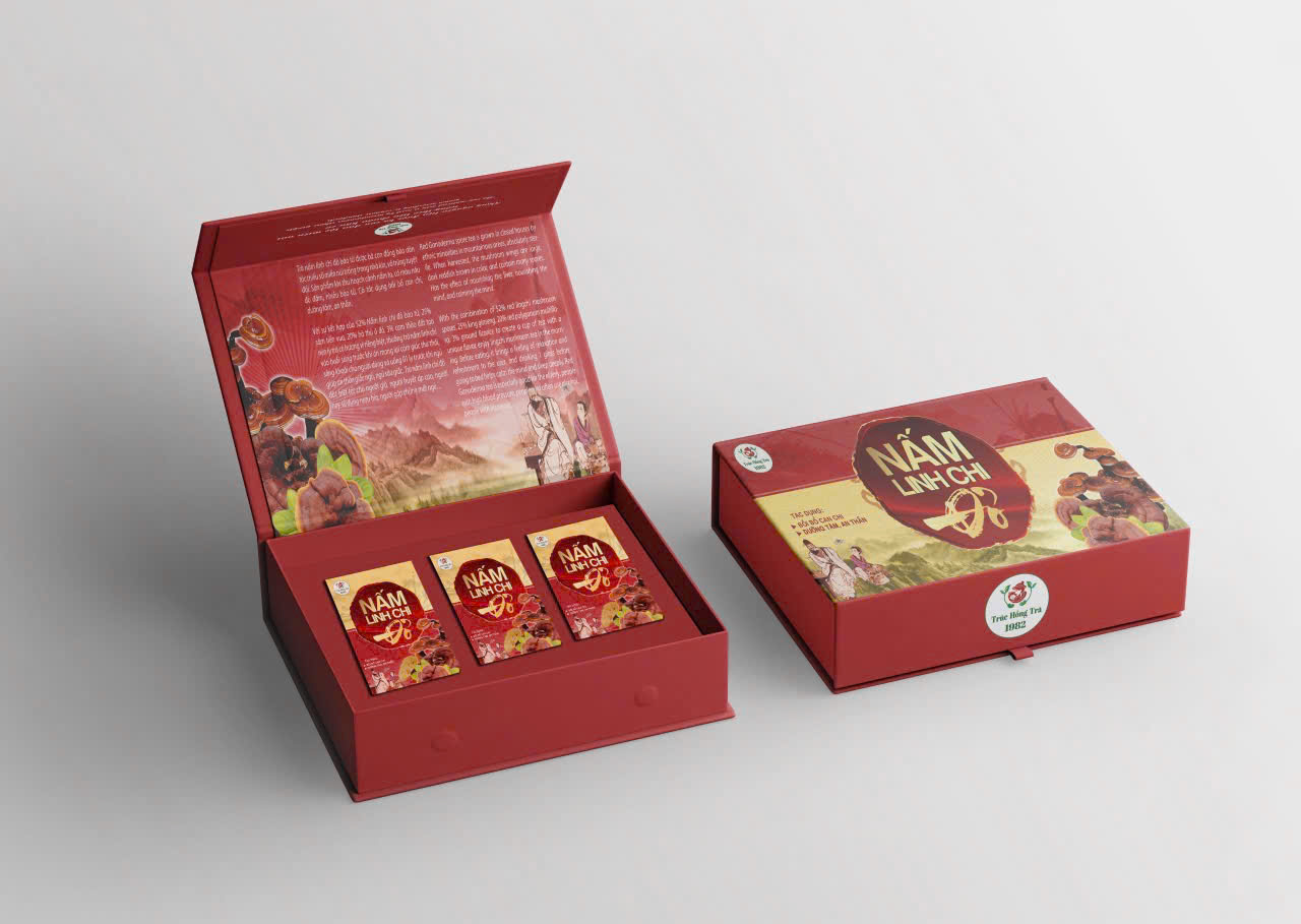 Nấm linh chi đỏ - Ảnh 2